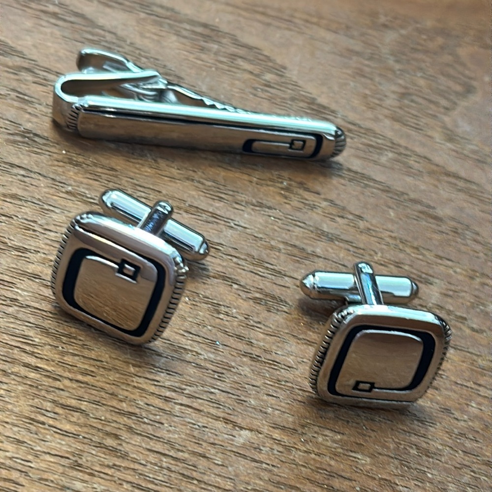 SPEIDEL Cuff Links and Tie Bar